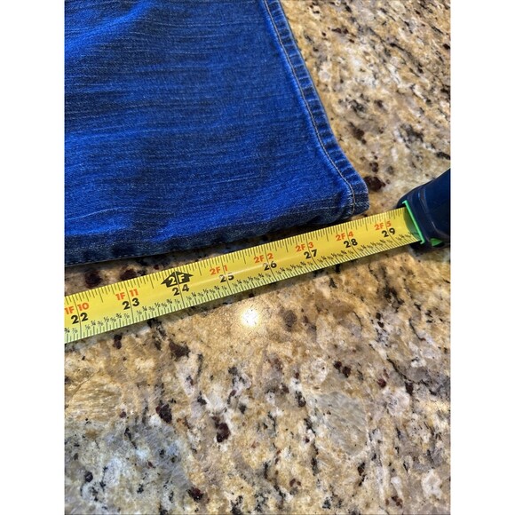 Eddie Bauer Women's Jesns Shaped Bootcut Blue Denim 16S Short Inseam - Picture 5 of 8